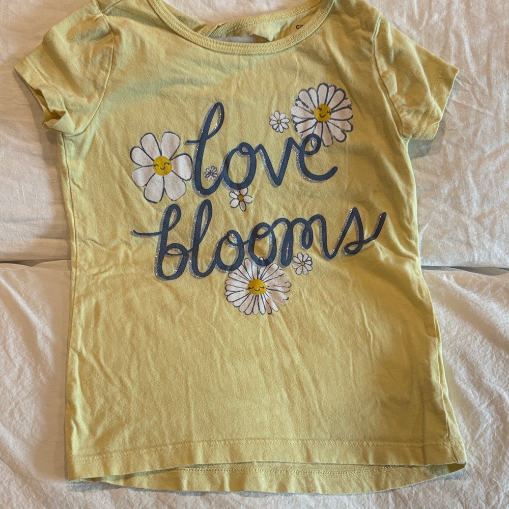 Carter’s Yellow Daisy Cotton Kids T-Shirt